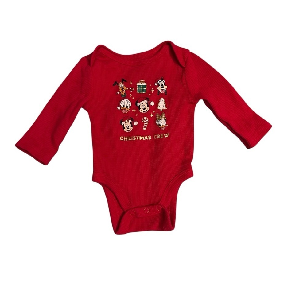 Jumping Beans Red Christmas Bodysuit